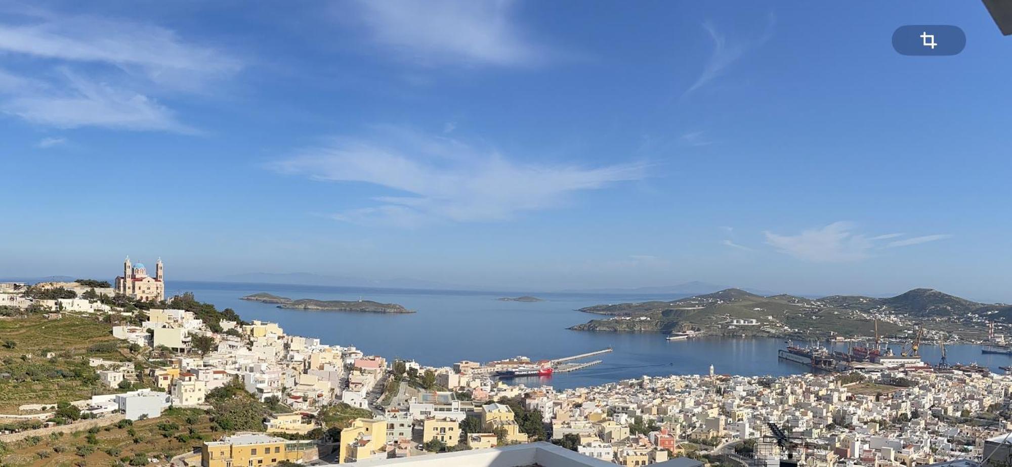 Akadia Syros Villa Ермополи Екстериор снимка